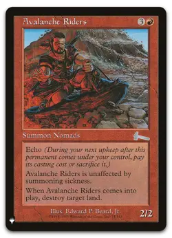 Avalanche Riders #74 (NM) List Reprints LIST LIST Magic MTG - Image 1