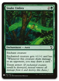 Snake Umbra #162 (NM) List Reprints LIST LIST Magic MTG - Image 1