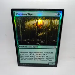 Phantom Tiger 181 Common Iconic Masters Magic: The Gathering Foil Lightly Played - Image 1