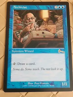 2 Archivist Urza's Legacy Regular NM Near Mint MTG - Image 2