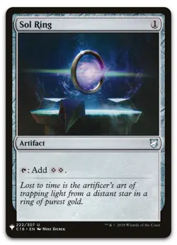 Sol Ring (C18) #222/307 (NM) List Reprints LIST LIST Magic MTG - Image 1