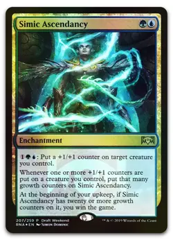 Simic Ascendancy (Draft Weekend) (Foil) NM Launch Party & Release Event Promos - Image 1