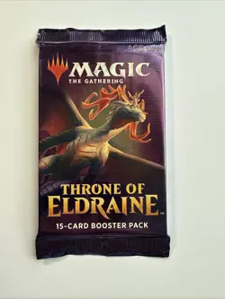 Magic The Gathering Throne Of Eldraine Booster Pack Factory Sealed MTG - Image 1