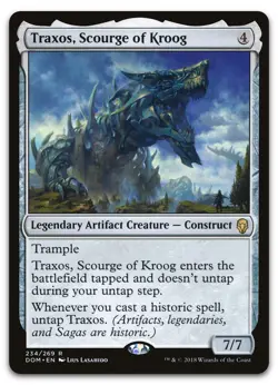 Traxos, Scourge of Kroog #234 (LP) Dominaria DOM Magic MTG - Image 1