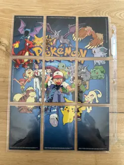 Complete Puzzle Set – 9 Pokemon Cards TV Animation Series 1 – 1999 - Image 2
