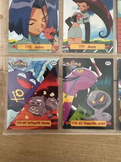Complete Puzzle Set – 9 Pokemon Cards TV Animation Series 1 – 1999 - Image 5