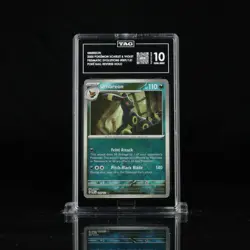 2025 POKEMON PRISMATIC EVOLUTIONS POKE BALL REVERSE HOLO UMBREON 059 TAG 10 - Image 1