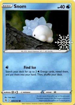 SNOM 084/264 HOLO POKEMON COSMO HOLO WITH SWIRL MP - Image 1