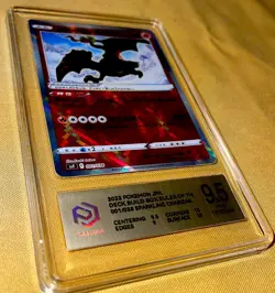 Radiant Charizard Pokemon 2023 Japanese Black Flame - 001/038 PCG 9.5 MINT🔥🔥 - Image 3