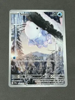 Snom 168/162 Sv05: Temporal Forces Holo Illustration Rare Pokemon TCG - NM - Image 1