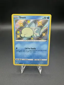Snom SV033/SV122 Shining Fates: Shiny Vault Holo Pokemon NM - Image 1