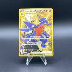 Cynthia’s Garchomp ex GOLD 241/182 Hyper Rare Destined Rivals Pokemon - Image 1