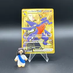 Cynthia’s Garchomp ex GOLD 241/182 Hyper Rare Destined Rivals Pokemon - Image 3