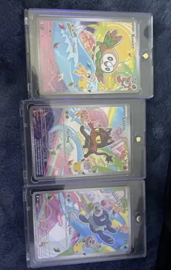 Pokemon TCG 2026 First Partner Illustration Collection Series 1 Promos Set 43-45 - Image 1