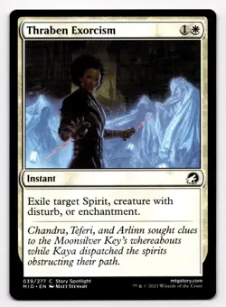 MTG Thraben Exorcism | #39 Innistrad: Midnight Hunt | English - Image 1