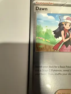 Staff Dawn 087 Pokemon Regional Promo English - Image 2