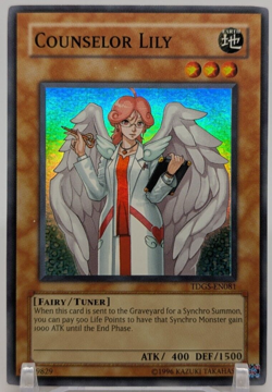 🔥1996 Yu-Gi-Oh! Counselor Lily TDGS-EN081 The Duelist Genesis Unlimited🔥 - Image 1