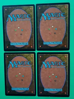 Magic the Gathering MTG Weatherlight THRAN TOME X 4 LP/EX Rare 1999 Nice! - Image 3