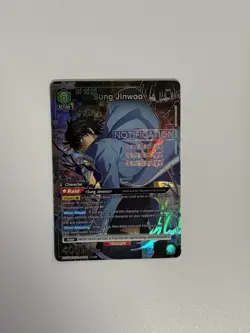 Union Arena Sung Jinwoo (049) (SR*) - UE17BT: Solo Leveling (UE17BT) - Image 1