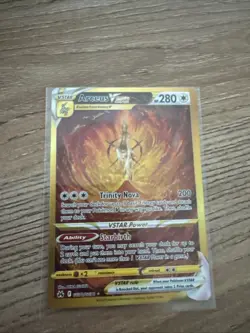 Pokemon Arceus VSTAR TCG Crown Zenith Holo Card GG70/GG70 Secret Rare - Image 1
