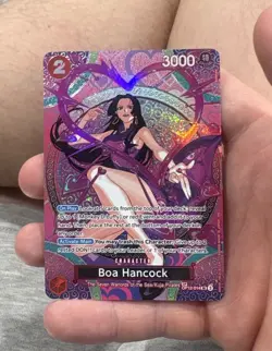 Bandai Boa Hancock OP12-014 Holo Special One Piece CCG Character Card 3000 Power - Image 1