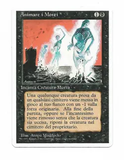 Magic The Gathering MTG , Wizards of the Coast ANIMARE I MORTI , NUOVA UNPLAYED - Image 1