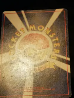 Card Flip Game Uncommon Banned Japanese Trainer Card Neo Genesis LP front/MP bck - Image 5