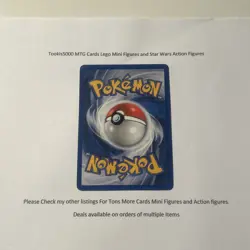 Card-Flip Game 92/111 Trainer Pokemon Card 1999 Uncommon - Image 2