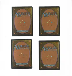 Magic The Gathering MTG , Wizards of the Coast 4 X PESTE VINTAGE 1995 MINT UNPLA - Image 2