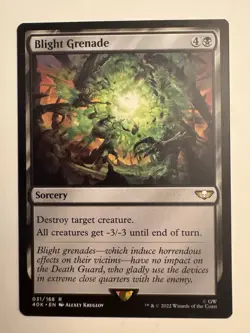 1x Blight Grenade, English Universes Beyond: Warhammer 40,000 MTG Magic 40K - Image 1