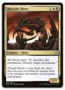 Necrotic Sliver #258 (NM) Time Spiral Remastered TSR Magic MTG - Image 1