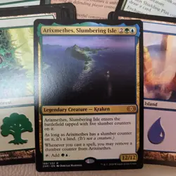 Commander Magic Deck MTG EDH - Arixmethes, Slumbering Isle Simic's ***SNAKES'*** - Image 1