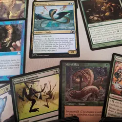 Commander Magic Deck MTG EDH - Arixmethes, Slumbering Isle Simic's ***SNAKES'*** - Image 5