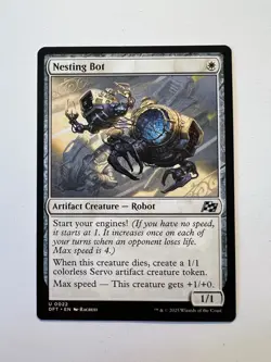 Nesting Bot - MTG Aetherdrift - NM - Image 1