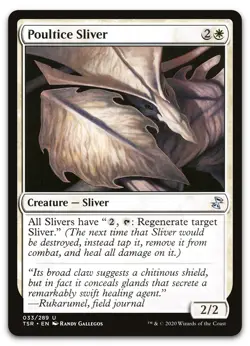 Poultice Sliver #33 (NM) Time Spiral Remastered TSR Magic MTG - Image 1