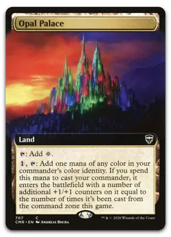 Opal Palace (Extended Art) #707 (NM) Commander Legends CMR Magic MTG - Image 1