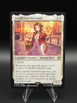 MTG Aerith Gainsborough Final Fantasy 4 NM Regular - Image 1