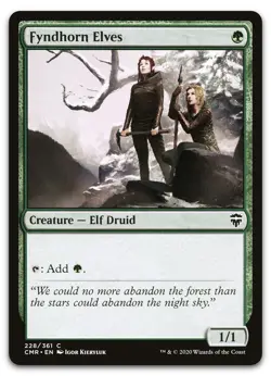 Fyndhorn Elves #228 (NM) Commander Legends CMR Magic MTG - Image 1