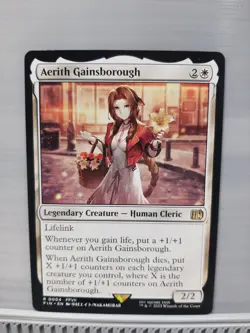 Aerith Gainsborough - Final Fantasy (4) - NM - MTG - Image 1