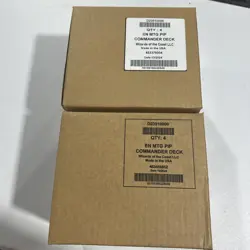 Magic The Gathering Fallout PIP Commander Deck Set of 4 Sealed Case QTY NEW L@@K - Image 2