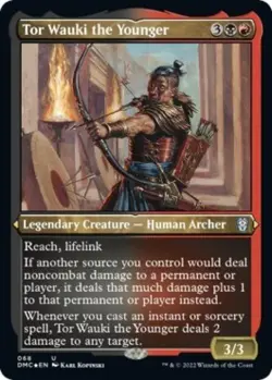 Tor Wauki the Younger (Foil Etched) -Foil Near Mint MTG - Image 1