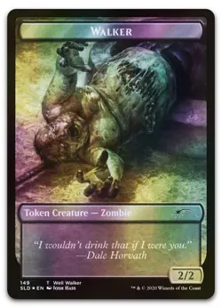 Walker (Well Walker // Blade Walker) Token #149 (Foil) NM Secret Lair Drop - Image 1