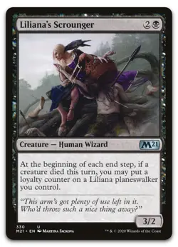 Liliana's Scrounger #330 (NM) Core Set 2021 M21 Magic MTG - Image 1
