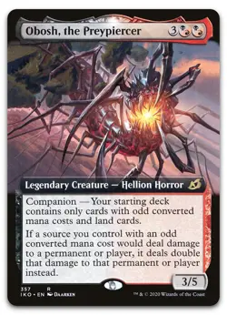 Obosh, the Preypiercer (Extended Art) #357 (NM) Ikoria IKO Magic MTG - Image 1