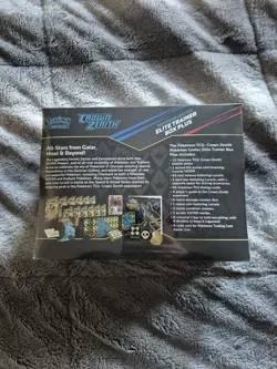 POKEMON TCG CROWN ZENITH POKEMON CENTER ELITE TRAINER BOX PLUS *FACTORY SEALED* - Image 2