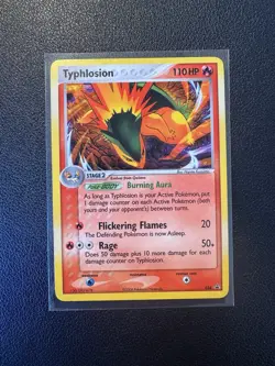 Typhlosion 034 Holo Black Star Promo Pokemon LP-MP - Image 1