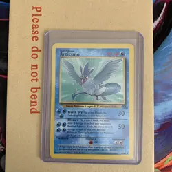 Pokemon Articuno 17/62 Fossil Non-Holo Rare WOTC Near Mint NM - Image 1