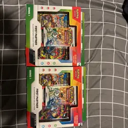 2x First Partner Illustration Collection Series 1 Promo Box Pokemon TCG - Image 1