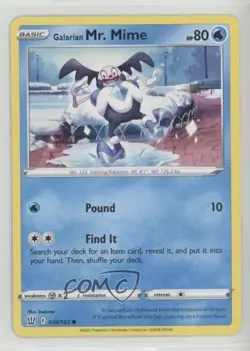 Galarian Mr Mime Pokemon Sword & Shield Battle Styles #034 - Image 1