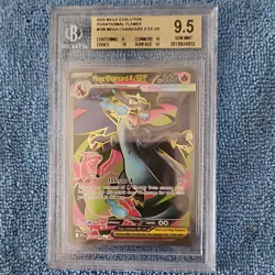 BGS 9.5 Mega Charizard X ex 109/094 Full Art GEM MINT Pokemon Phantasmal Flames - Image 1